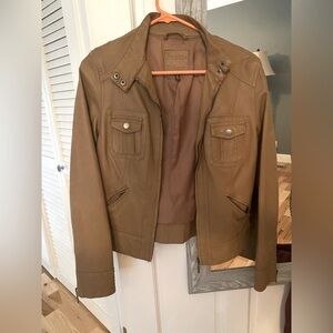 Sophie Max Faux Leather Jacket